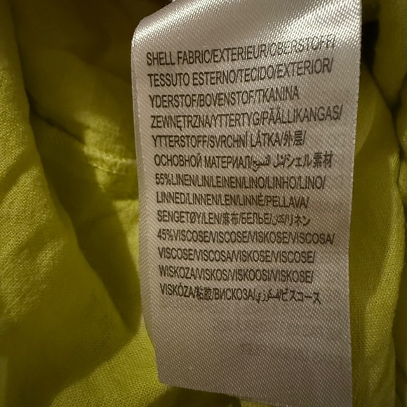 Farm Rio Monstera Midi Linen Dress S - Picture 8 of 8